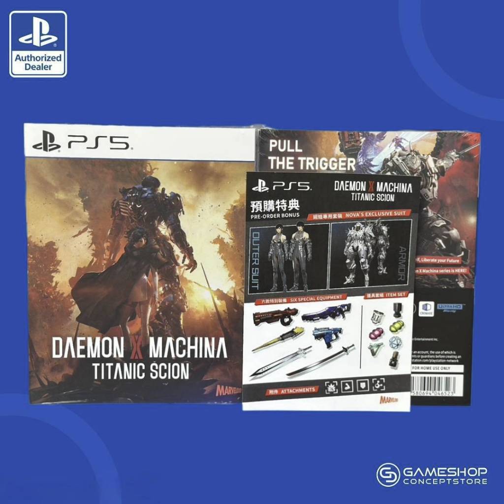 [ส่งด่วนแถม DLC] PlayStation : PS5: Daemon X Machina – Titanic Scion (Z3)