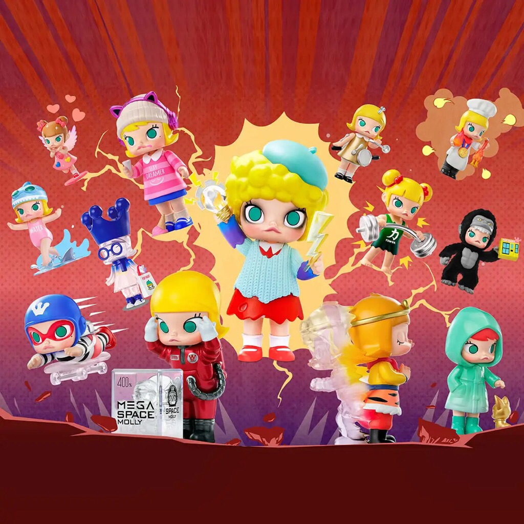 Molly my instant superpower series blind box x kennyswork