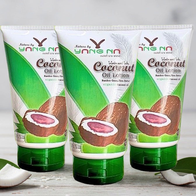 ํYANGNA โลชั่นน้ำมันมะพร้าว ขนาด 250 มล. จำนวน 3 หลอด