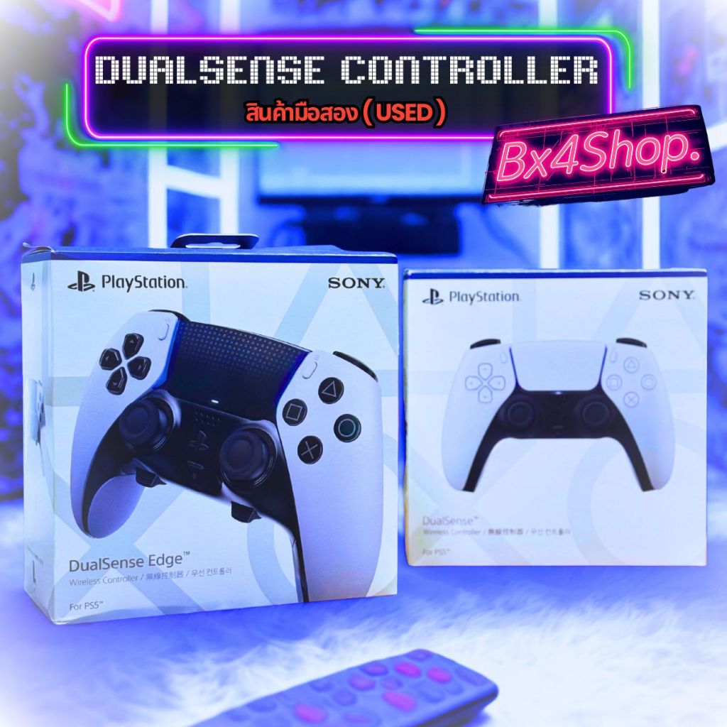 จอยPs5 Dualsense Controller สินค้ามือสอง ใช้งานปกติ