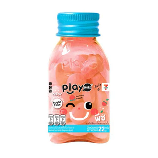 play more เพลย์มอร์ ลูกอมกลิ่นแตงโมและเมนทอล แบบขวด 22 กรัม (แพ็ก 6 ขวด)