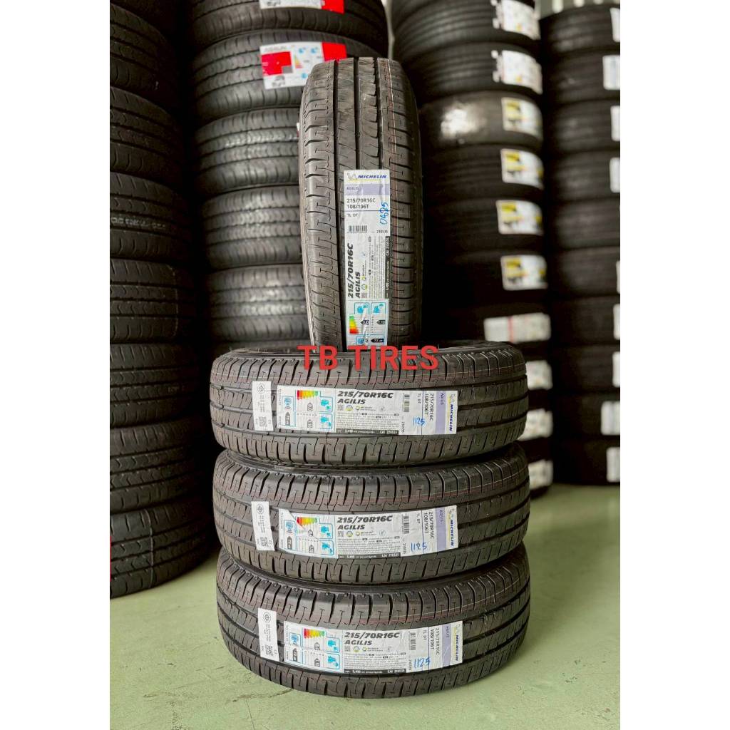 ยางรถยนต์ 215/70R16 AGILIS 108/106T // MICHELIN (ยางใหม่ปี 2025)