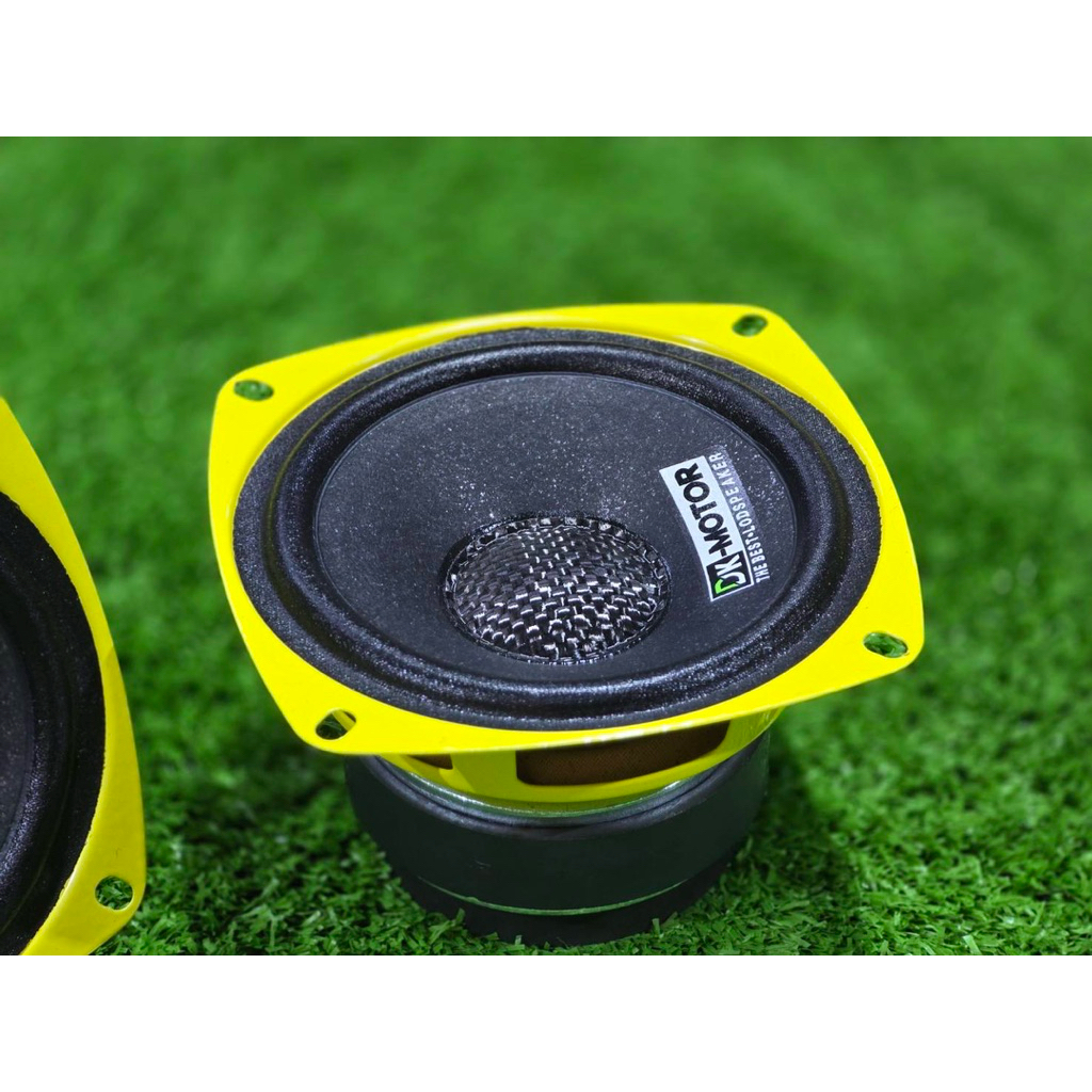 ลำโพง 4นิ้ว DK โครงเหลือง DK-MOTOR งานแท้ แรงๆ ดอกกลาง กลาง 4นิ้ว 4ohm ลำโพง4“ dk-motor - รูปที่ 4