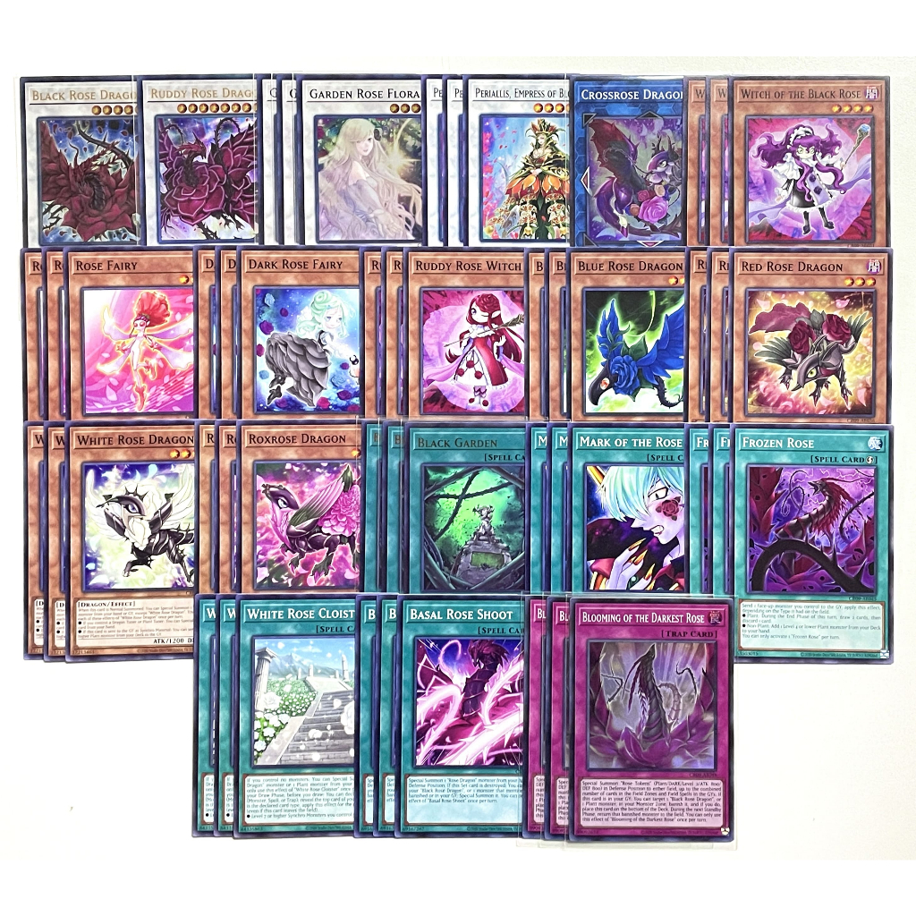 Yugioh [AE] CR09 แยกเด็ค Black Rose Dragon