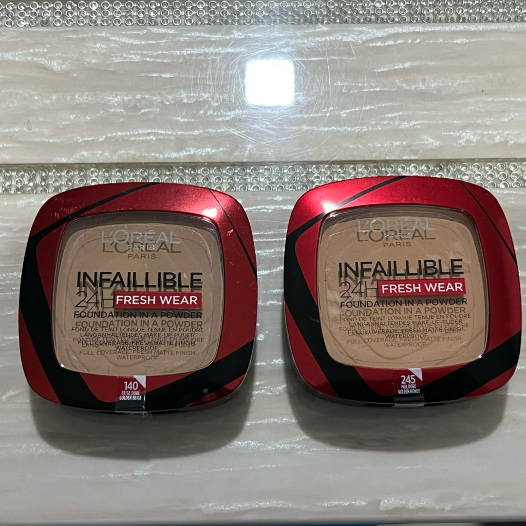 รองพื้น L’oreal Paris Infaillible 24H Fresh Wear Foundation In a Powder