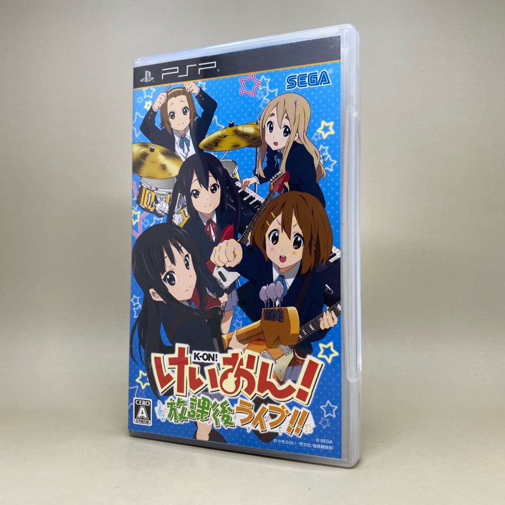 K-On! Houkago Live (PSP) | Sony PlayStation Pocket | Zone 2 Japan | Japanese | ใช้งานปกติ