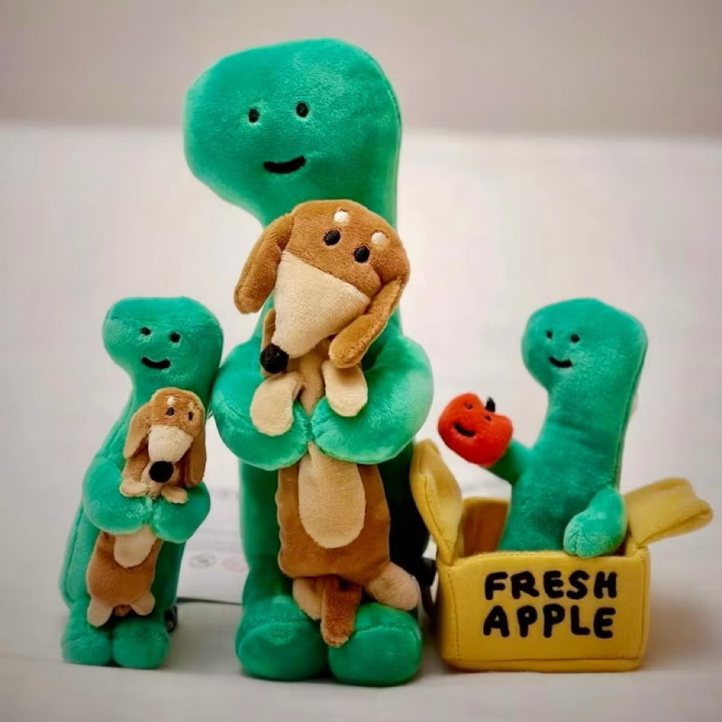 พร้อมส่ง🇹🇭Joguman โจกูมัน แท้ 💯/ ไดโนเสาร์เขียว เกาหลี หมาจูงไดโนเสาร์