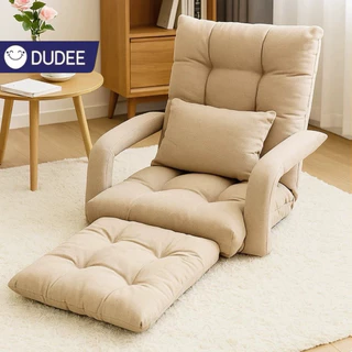 DUDEE โซฟาญี่ปุ่นเบาะหนัง ปรับเอนได้มากสุดถึง 6 ระดับไม่ต้องพิงผนัง