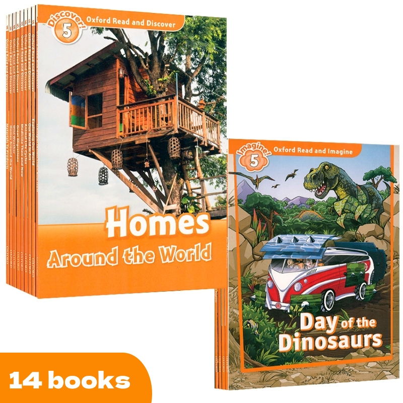 Oxford Read and Discover Level 5 Oxford Reading Tree Children's English Picture Books 14books