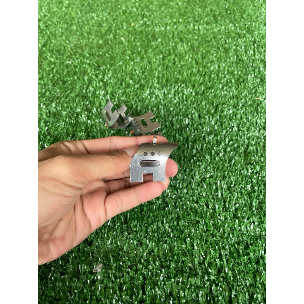 ศูนย์หน้าโค้งสแตนเลสดูง่ายอุปกรณ์เสริมหาปลา ราคาเบาๆ210ส่งฟรีมีปลายทาง