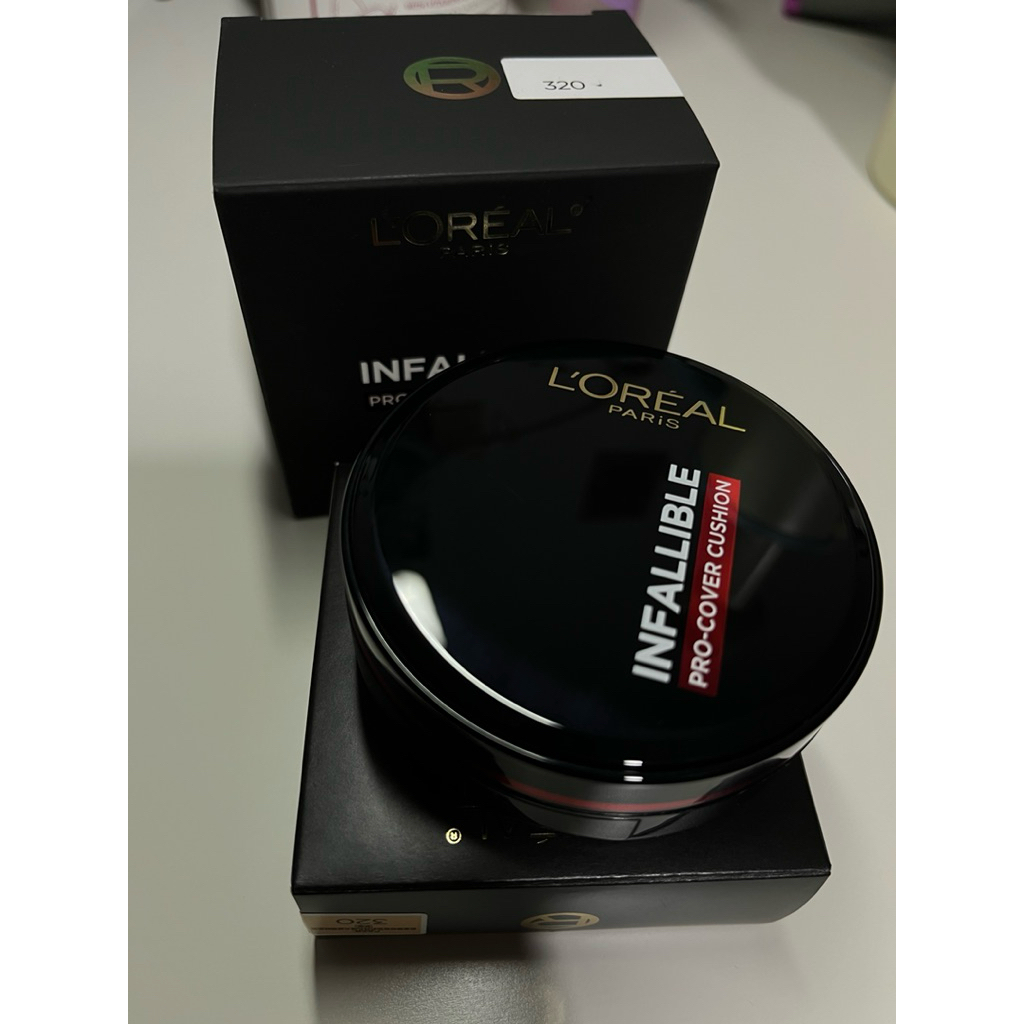 คุชชั่น l'oreal ตัวดัง เบอร์320 หน้าผ่อง รีฟิลพร้อมตลับ