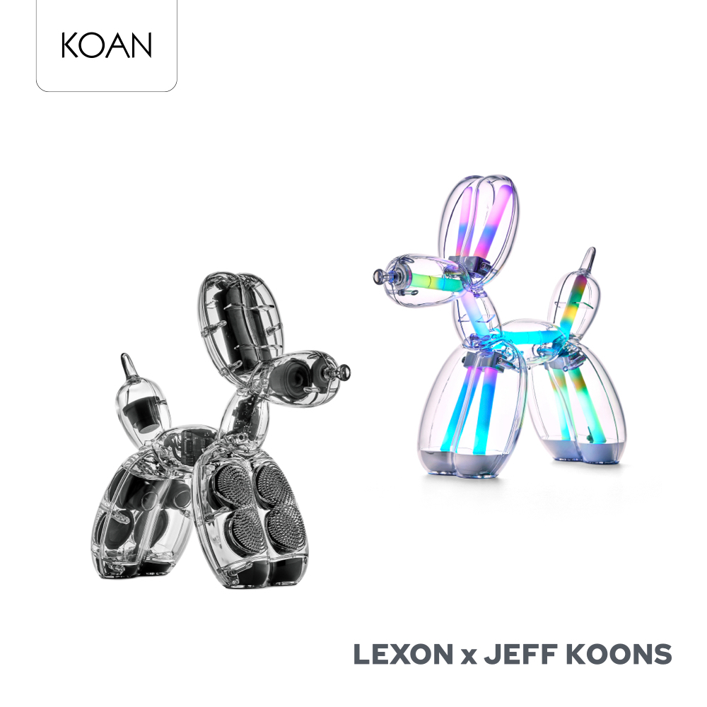 Pre-order LEXON x JEFF KOONS BALLOON DOG LAMP & BALLOON DOG SPEAKER โคมไฟ และลำโพง