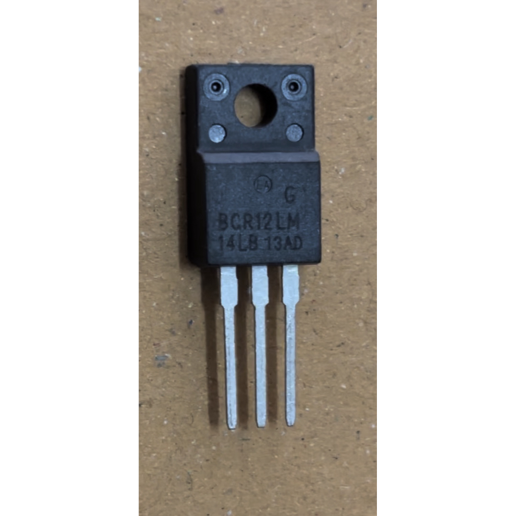 1ชิ้น BCR12LM-14LB BCR12LM New Spot TO-220F 800V 12A Direct Shooting