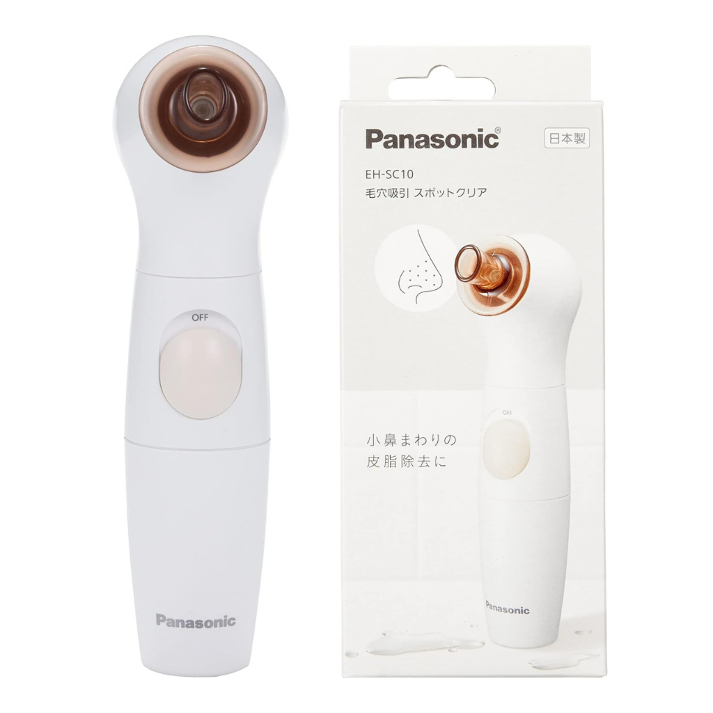 Panasonic EH-SC10-E เครื่องดูดสิว Pore Suction Spot Cleaner สีเบจใส ของแท้ พร้อมส่งในไทย