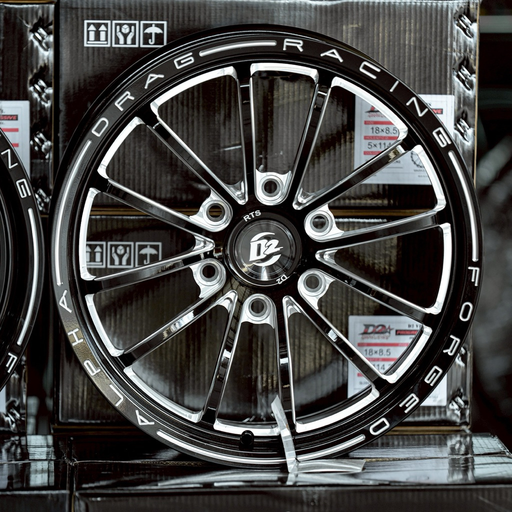 ล้อตะกูลD2ขอบ18 5รูและ6รู 8.5 อ็อฟ38