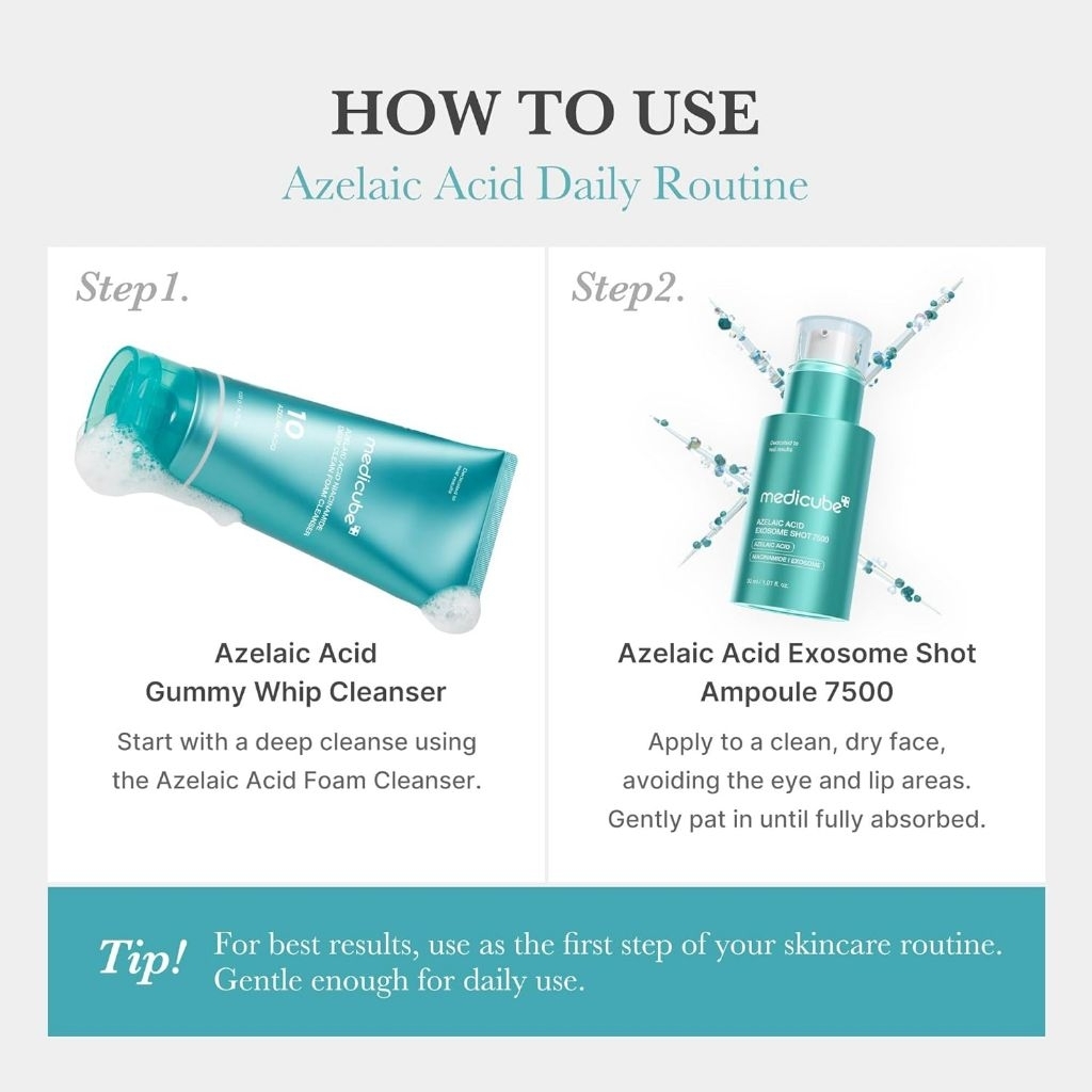 พร้อมส่ง Azelaic Acid Exosome Shot 7500 30ml ราคา ถูกที่สุด ดีลบีเคเค แกลเลอรีภาพที่ 4