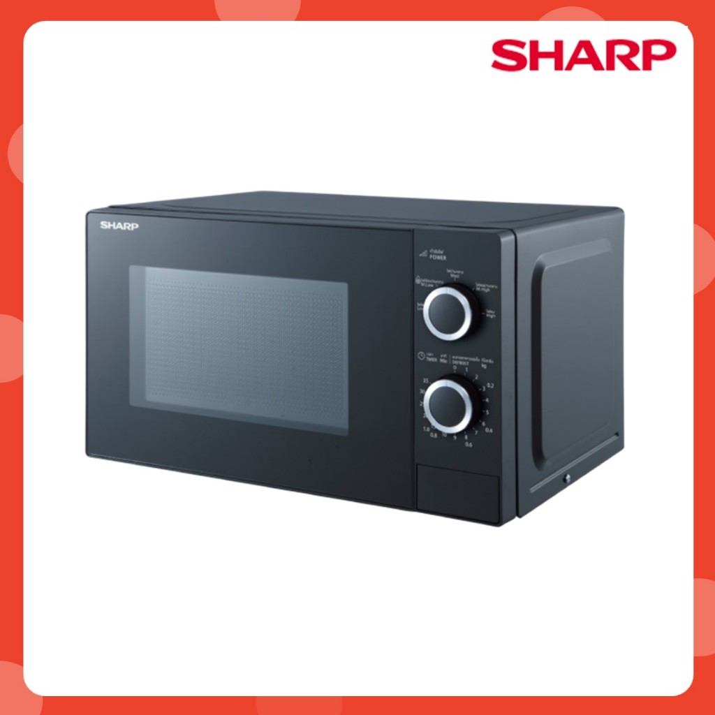 SHARP ไมโครเวฟ 20 ลิตร R-S20M5TB-B 800 วัตต์ ( รุ่นใหม่ แทน R-200W  R200W ) - รูปที่ 2