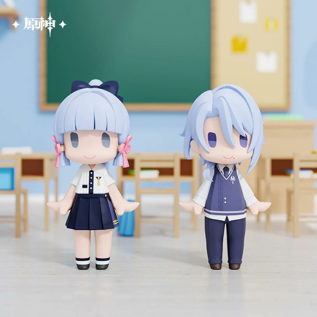 (🔴PRE-ORDER) HELLO! GOOD SMILE Genshin Impact Kamisato Ayato & Kamisato Ayaka Posable Figure ของแท้ 