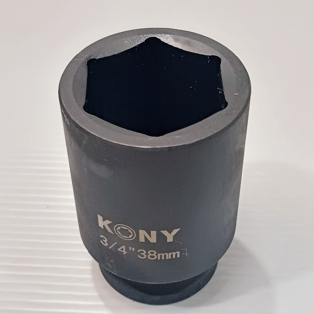 KONYลูกบล็อกยาว 3/4"(6หุน) บล็อกลม(IMPACT SOCKET)ยาว 80 รูปที่ 4