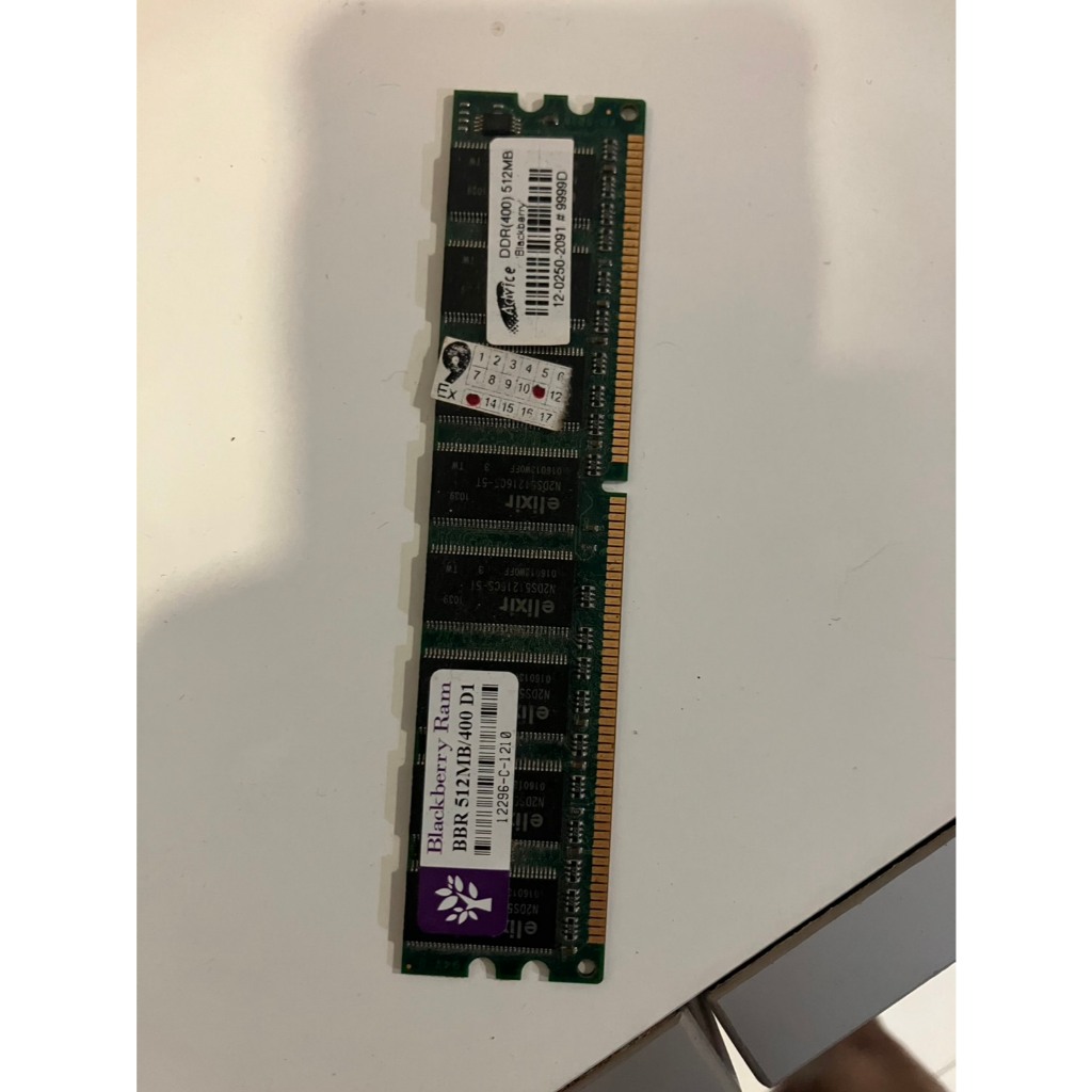 Ram DDR (400) Blackberry 512MB