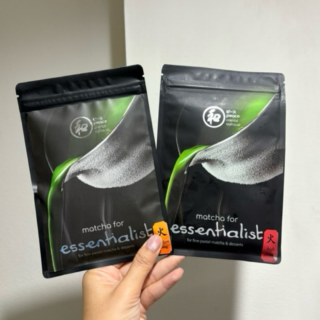 (พร้อมส่ง) peace oriental teahouse | essentialist high / medium 40g