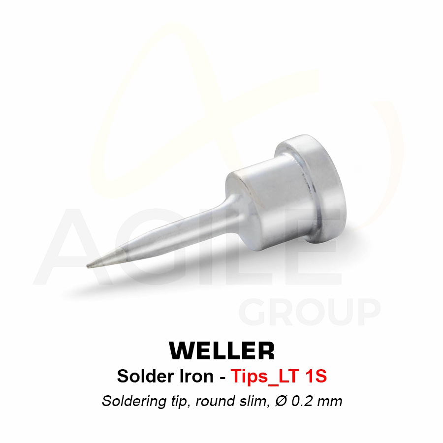 Weller Solder Iron - Tips_LT 1S ปลายหัวแร้ง Weller ของแท้100%LT 1S 0.2mm