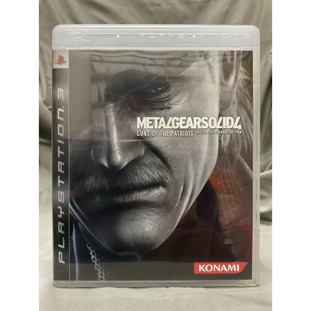 แผ่นแท้ [PS3] Metal Gear Solid 4: Guns of the Patriots (Zone 3 Asia) (BLAS-55004)