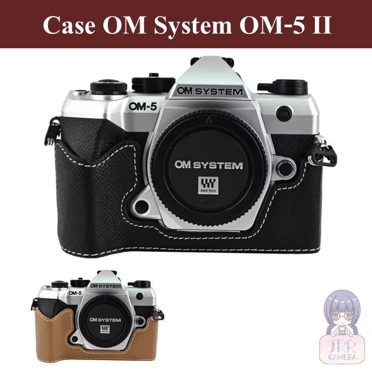 Case สำหรับ OM System OM-5 II / เคส OM System OM-5 Mark II / เคส OM5m2 CASE / เคส OM-5II Half case /