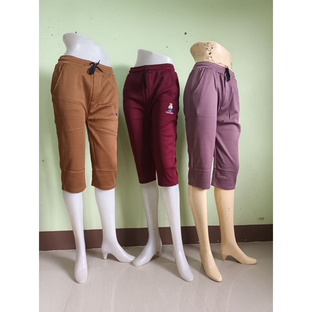กางเกง3-4-5ส่วนใส่สบายทรงสวยมีเขือกฝูกเป้าลึก