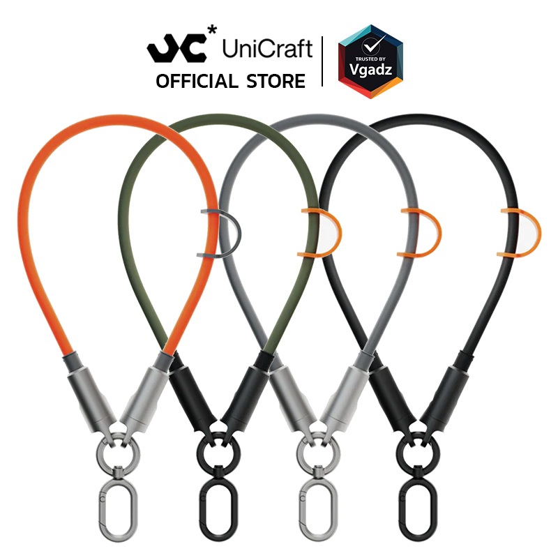 Unicraft สายชาร์จ  รุ่น USB-C Phone Lanyard USB C-to-USB C Cable