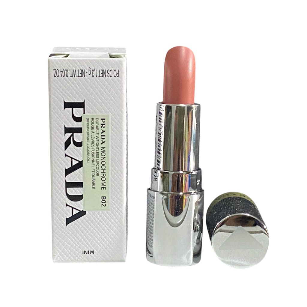 Pra-da Monochrome Hyper Matte Lipstick 1.3g Mini💥ของแท้💯%💥