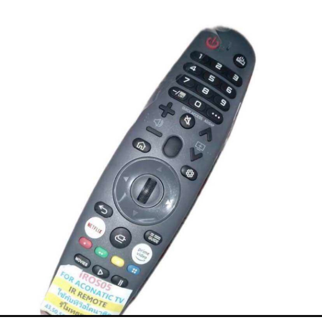 รีโมททีวี aco——รุ่น IR-0S05/43US200AN/50US200AN/55US200AN/65US200AN75US200AN ไม่มีคำสั่งเสียง-ใส่ถ่า