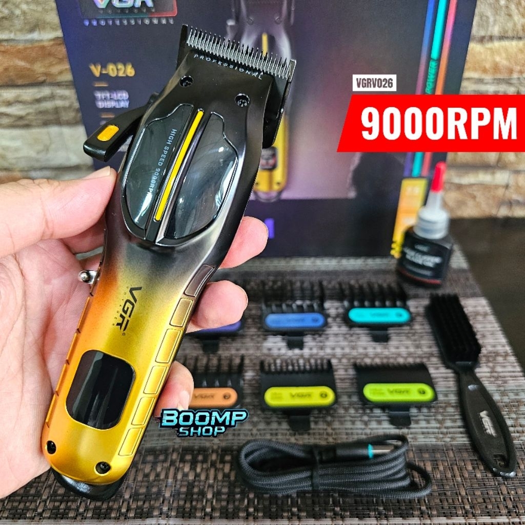 VGR v026 ปัตตาเลี่ยน ไร้สาย แบบตัดขึ้นทรง แรง 9000rpm