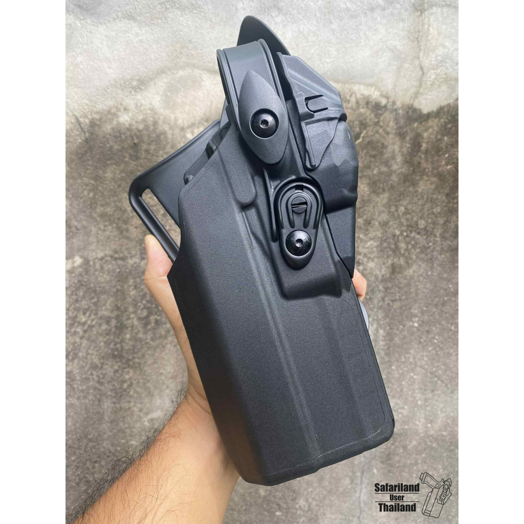 รุ่นใหม่ ซองนิรภัย Safariland 7360RDS ไฟ+ดอท Lv.3 ก๊อก ดำ ขวา/ซ้าย
