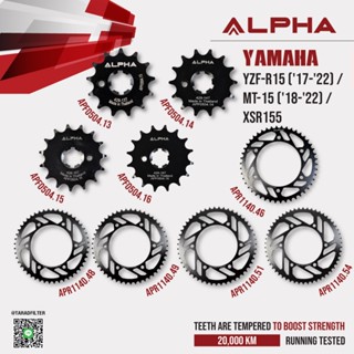 สเตอร์ ALPHA ใช้สำหรับ Yamaha YZF-R15 ('17-'22) / MT-15 ('18…