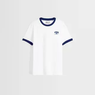 haas เสื้อยืดแขนสั้น สกรีน 1985 HAAS STYLE รหัส SFSK2759