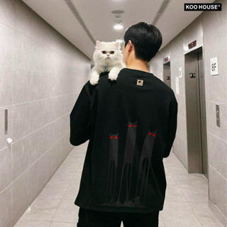 KOO HOUSE | CURSED CATS | เสื้อโอเวอร์ไซส์ Comb no.20