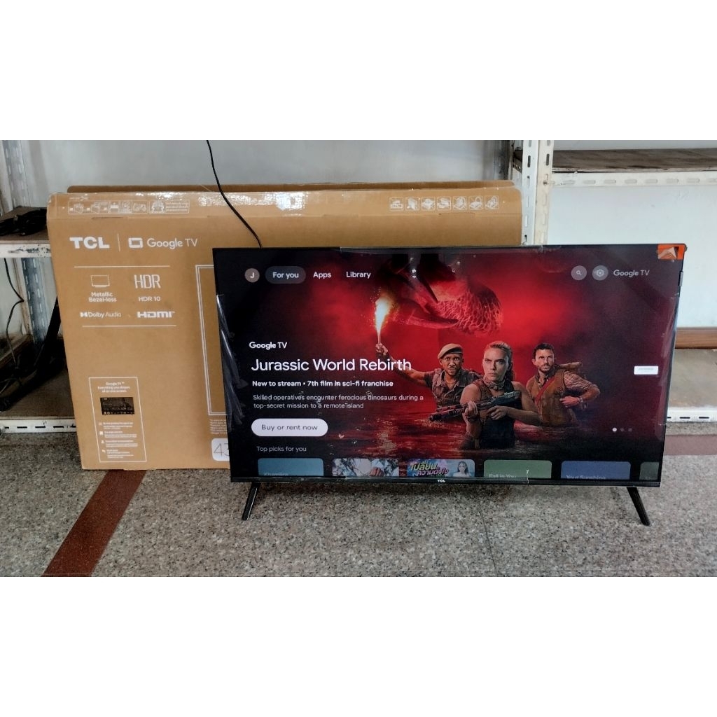TCL QLED Google TV 43 นิ้ว รุ่น 43S5K มือสอง