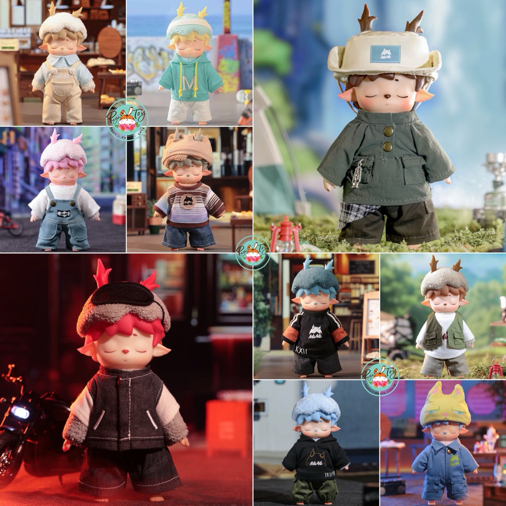 🧡🧡พร้อมส่ง💚💚  MiMi : City Walk [พวงกุญแจ] **แบบจุ่ม**