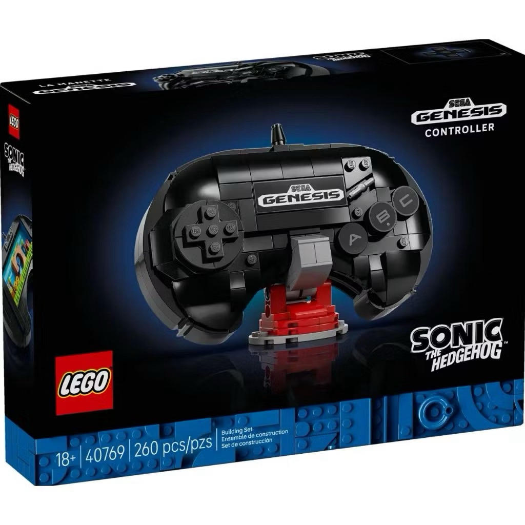 LEGO® Sonic the Hedgehog™ 40769 SEGA® Genesis™ Controller by Bricks_Kp