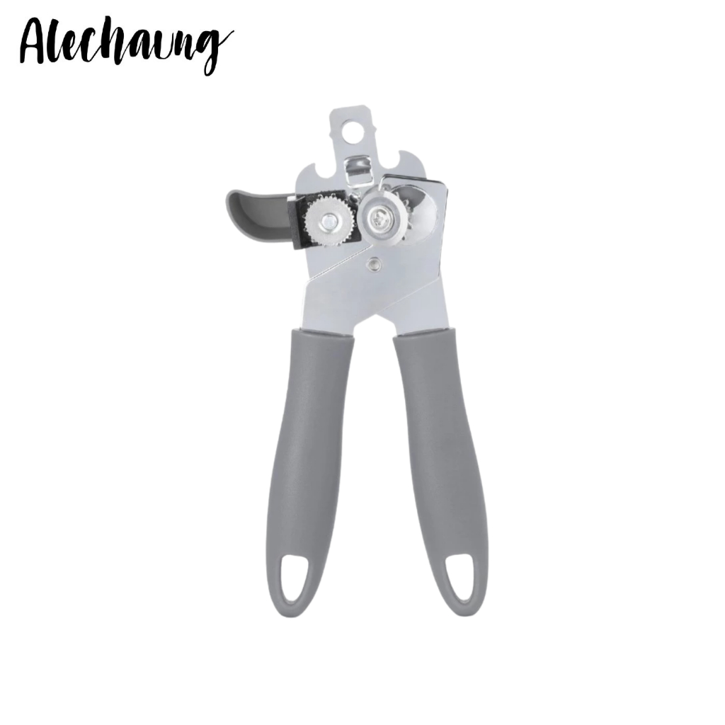 ที่เปิดกระป๋องสแตนเลส ที่เปิดกระป๋องนม can opener 3in1 จับได้ถนัดมือ สแตนเลส แข็งแรง Alechaung coffee