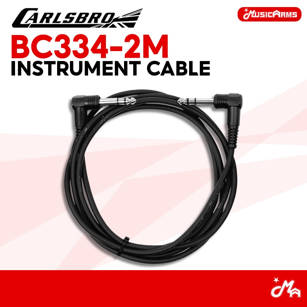 Carlsbro BC334-2M Instrument Cable สายแจ็ค 2 เมตร Music Arms
