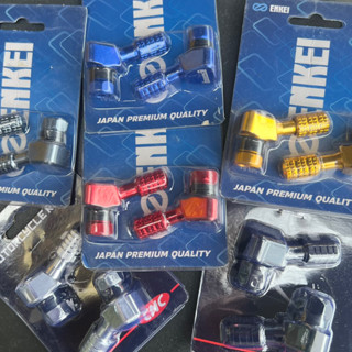 จุ๊บลมอลูมิเนียม CNC งอ45องศา สำหรับล้อแม็กซ์ ราคาต่อ1คู่ มอ…