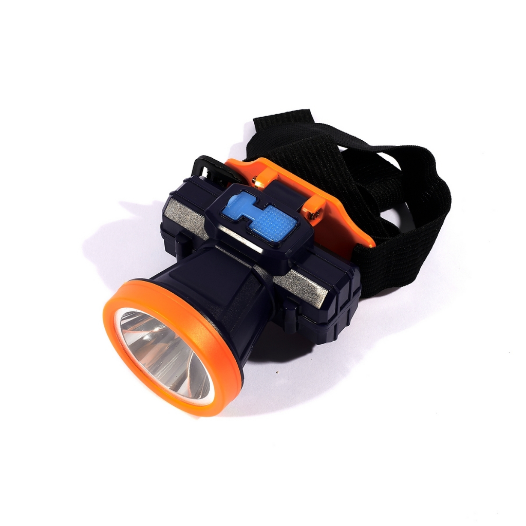 HIET ไฟฉายคาดหัว ( แสงขาว )120 วัตต์ รุ่น H515 / H331-0110 ขนาดสินค้า 7.5x7.5x5.1 cm.