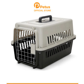 Petus  กรงพกพามีหูจับ กล่องใส่สัตว์สุนัข Pet Carrier กรงหิ้ว…