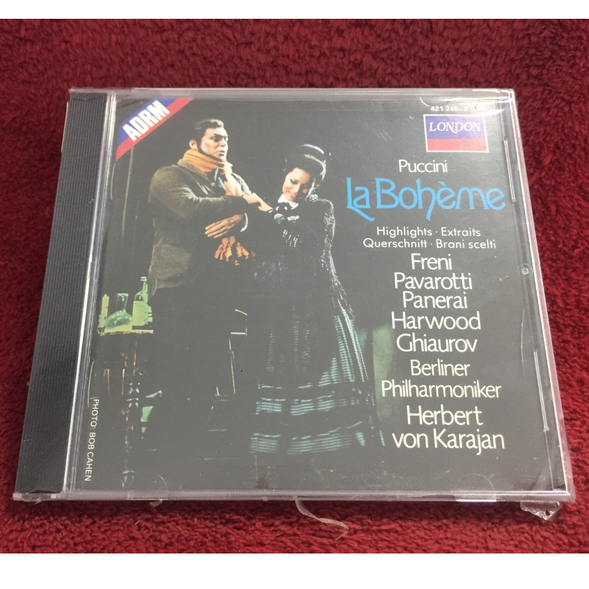 CD Puccini - La Boheme - Highlights สภาพตามปก B101-90