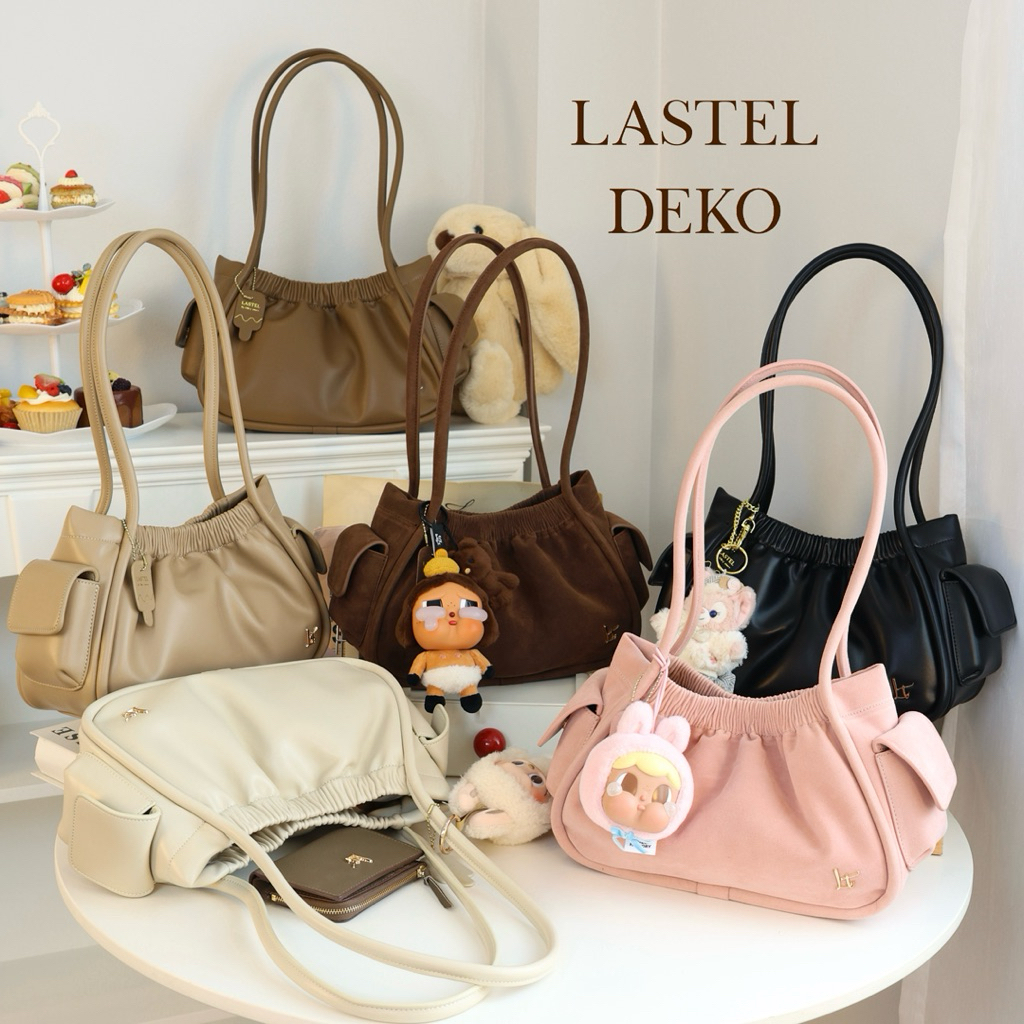 (มี2size)LASTEL - กระเป๋าสะพายรุ่นDEKO มีสายสะพายยาว งานพรีเมี่ยม