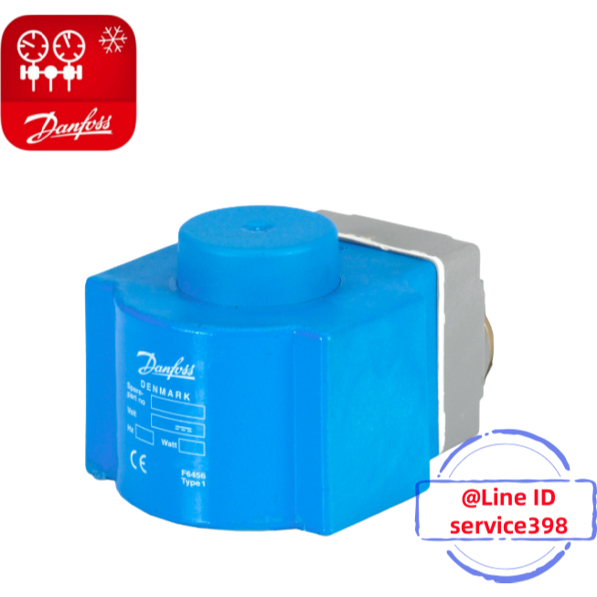 Coil 018F6707 018F6711 018F6856 018F6801 018F6857 Danfoss Solenoid Coil คอยล์โซลินอยด์(แบบปลั๊ก)คอยล
