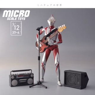 [พร้อมส่งในไทย] ไมโครโฟนจิ๋ว พร้อมขาตั้ง ชุดไมโครโฟน โมเดลไม…