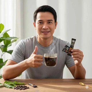 กาแฟดำ เขาทะลุ ไม่มีน้ำตาล ไม่เปรี้ยว 2.5กรัม แยกขาย